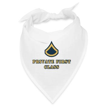 Private First Class - Bandana - Weiß - Vorne