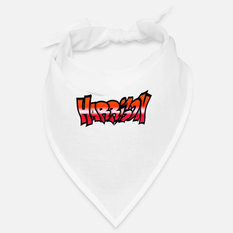Harrison GRAFFITI NAME rot Bandana