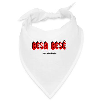Besa Besë - Bandana - Weiß - Vorne