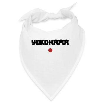 yokohama - japan - souvenir - Bandana - Weiß - Vorne
