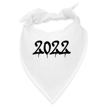 2022 - Bandana - Weiß - Vorne