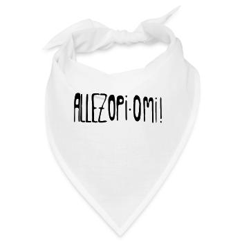 Allez Opi Omi! - Bandana - Weiß - Vorne