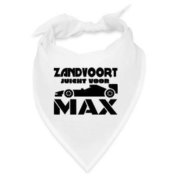 Zandvoort jubelt Max. Speed Rennen # - Bandana - Weiß - Vorne