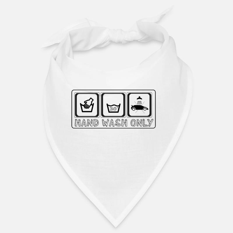 Main Wash Only ! - Bandana - blanc