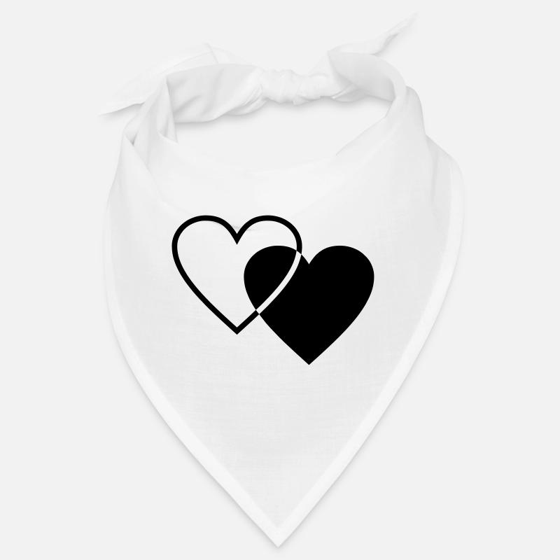 Zwei Herzen Bandana