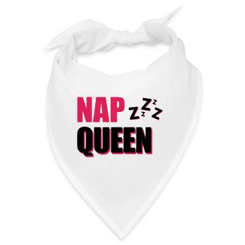 Gay Nap Slogan zur Entspannung - Bandana - Weiß - Vorne
