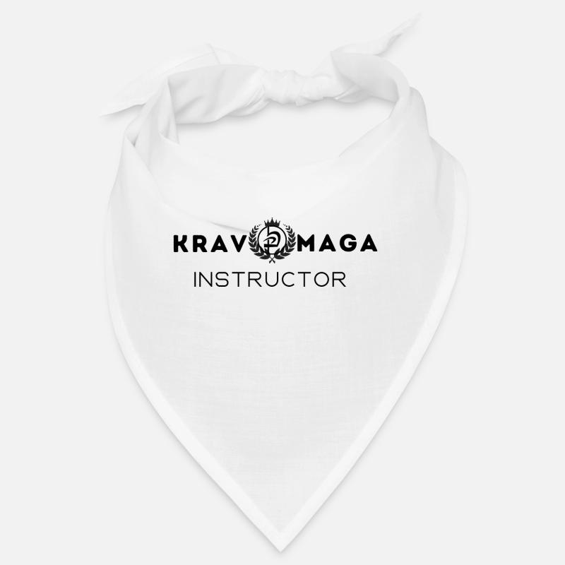 Krav Maga Instructor - Bandana - Weiß