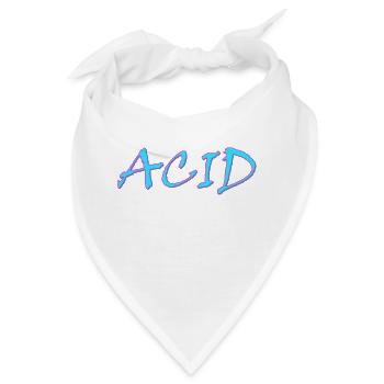 Acid - Bandana - Weiß - Vorne