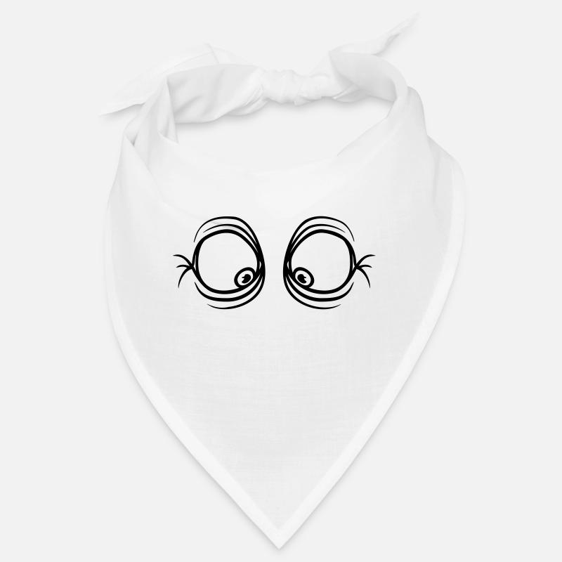 Squinting funny eyes Bandana