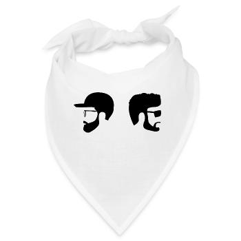 DUDES - Bandana - Weiß - Vorne