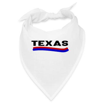 Texas - Bandana - Weiß - Vorne