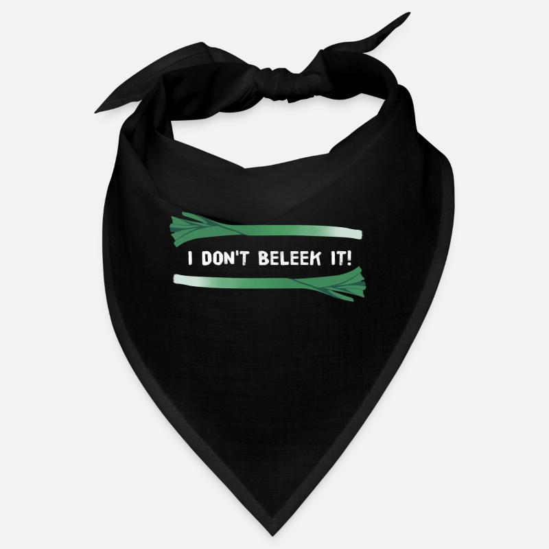 I Don't Beleek It! (Weiße Schrift) Bandana