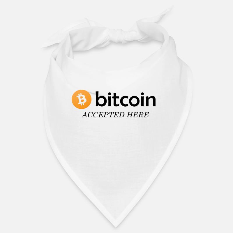 Bitcoin Accepted Here Bandana