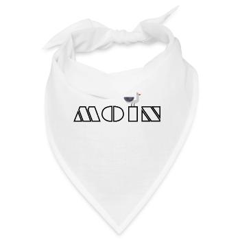 moin moewe 3a - Bandana - Weiß - Vorne