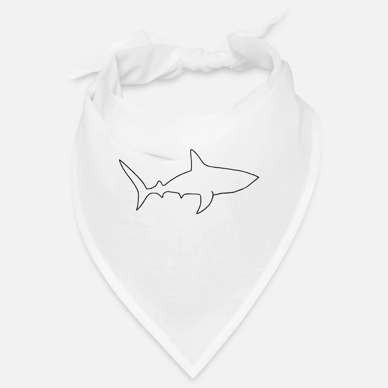Shark oneline Bandana