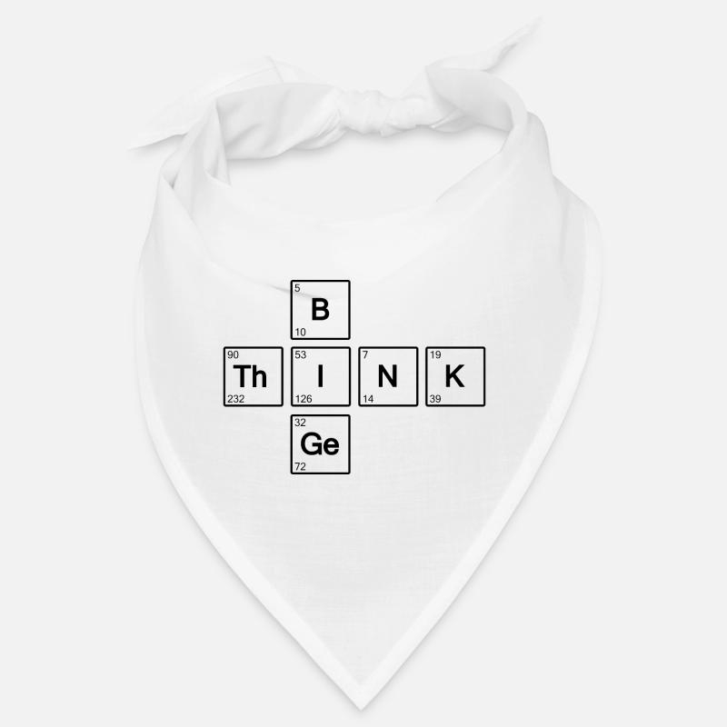 Think Big (Blanc) Bandana