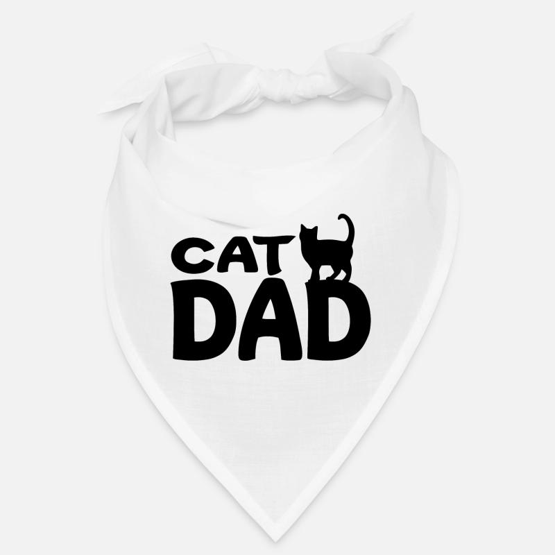Cat Dad Bandana