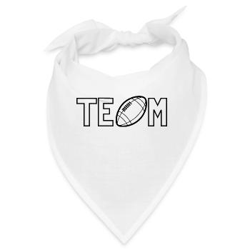 Team - Bandana - Weiß - Vorne