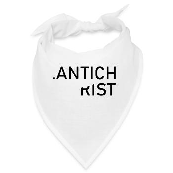 .antichrist - Bandana - Weiß - Vorne