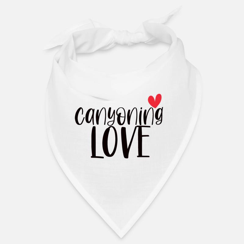 Climbing Canyoning Love Mountain Canyon Gift Bandana