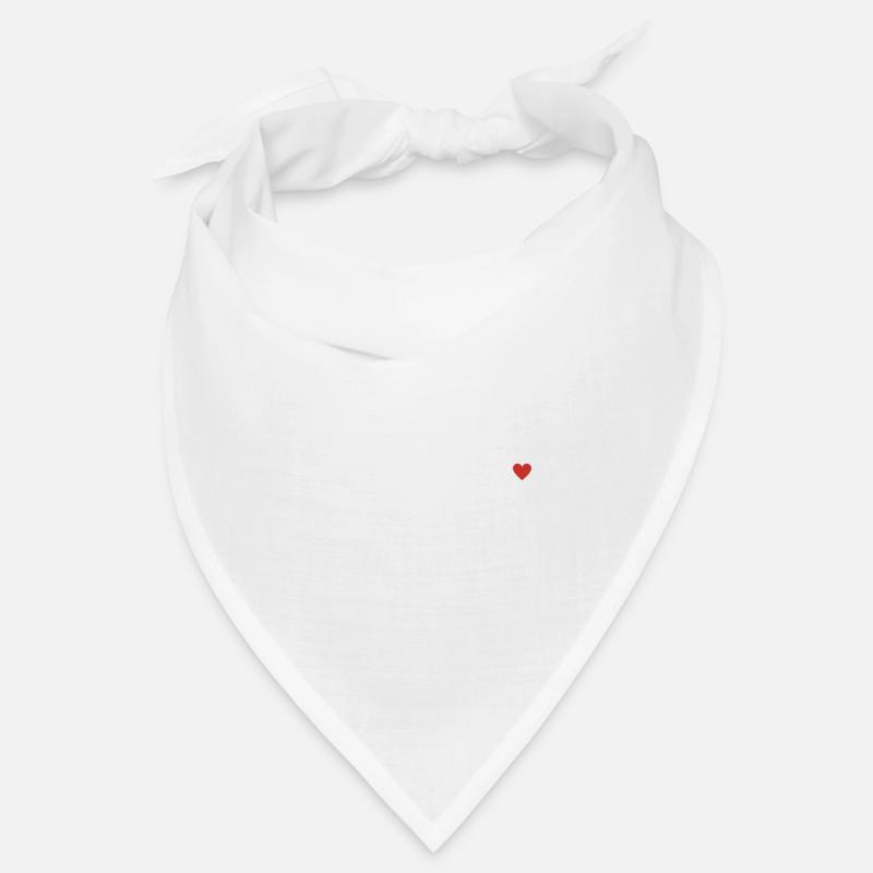 Toujours lire les petits caractères-annonce grosse - Bandana - blanc
