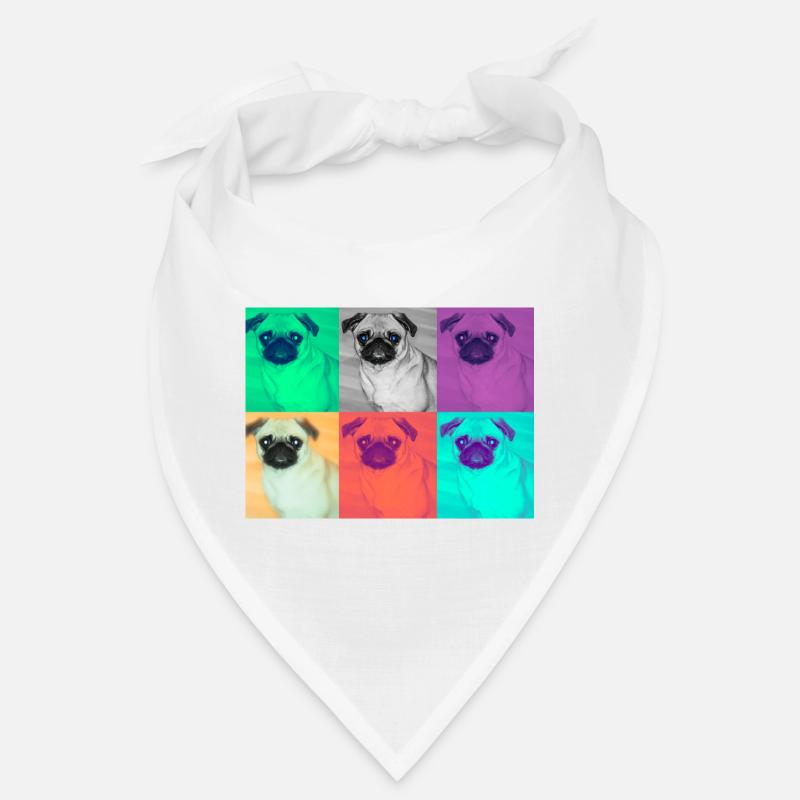 Pop Art Hund Design Bandana