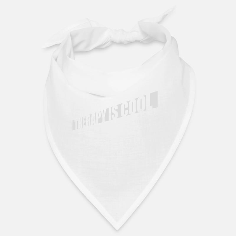 therapy is cool Zitat Bandana