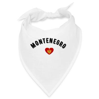 Montenegro - Bandana - Weiß - Vorne