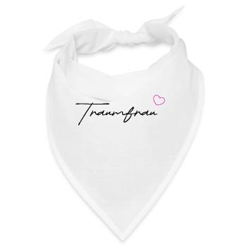 Traumfrau black - Bandana - Weiß - Vorne