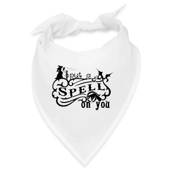 Ich habe dich verzaubert - Bandana - Weiß - Vorne