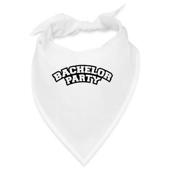 Bachelor Party - Bandana - Weiß - Vorne