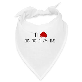 Ich hasse Brian - Bandana - Weiß - Vorne