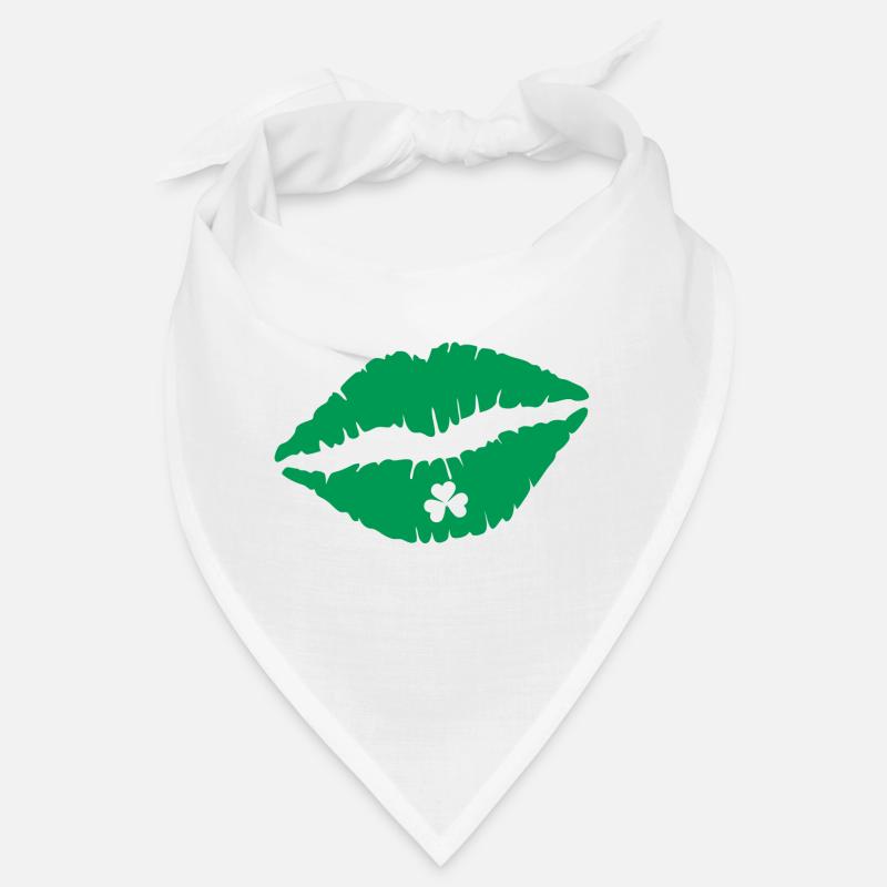 Saint Patrick's Day Lips Bandana