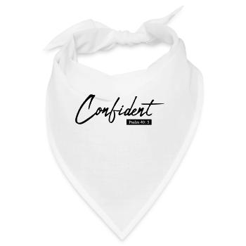 Confident - Bandana - Weiß - Vorne