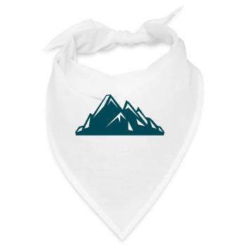 mountains - Bandana - Weiß - Vorne