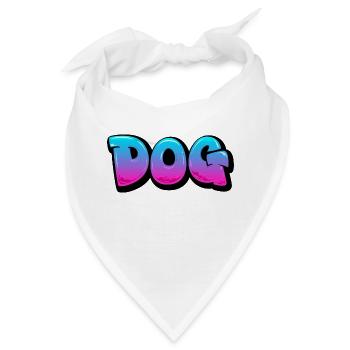 DOG - Bandana - Weiß - Vorne