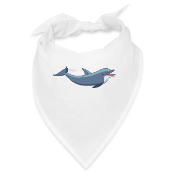 Meerestiere - Bandana - Weiß - Vorne