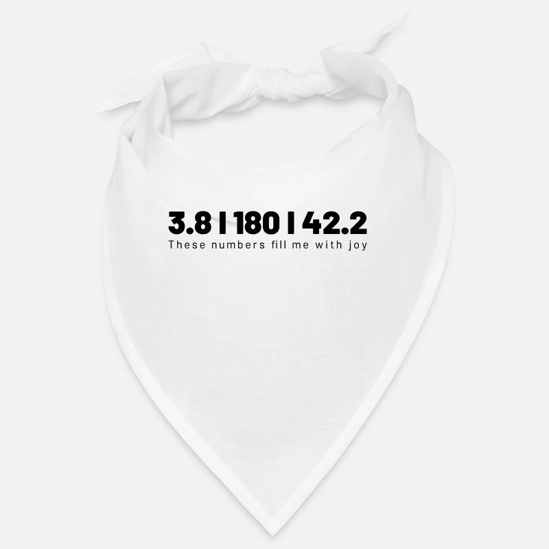 TRIATHLON this numbers fill me with joy Bandana