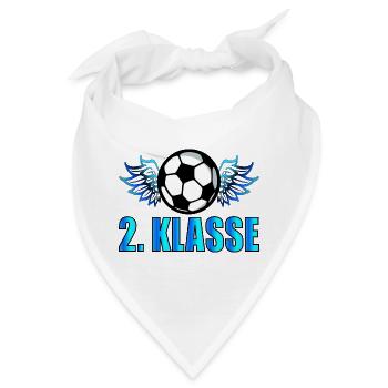 SCHULANFANG 2. KLASSE FUßBALL - Bandana - Weiß - Vorne