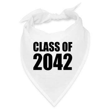 Class of 2042 - Bandana - Weiß - Vorne