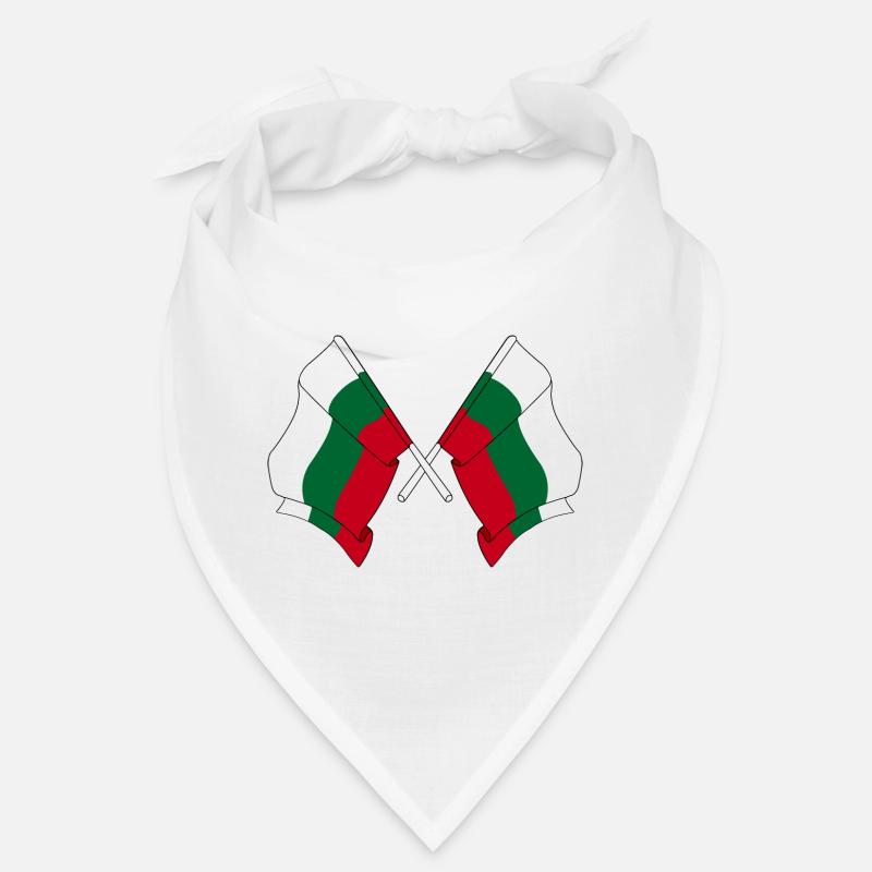 Two flags Bulgaria Bandana