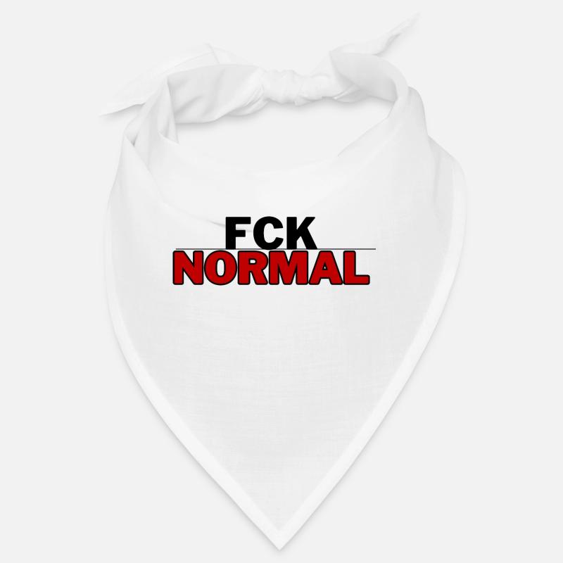 FCK NORMAL - for authenticity and individuality Bandana