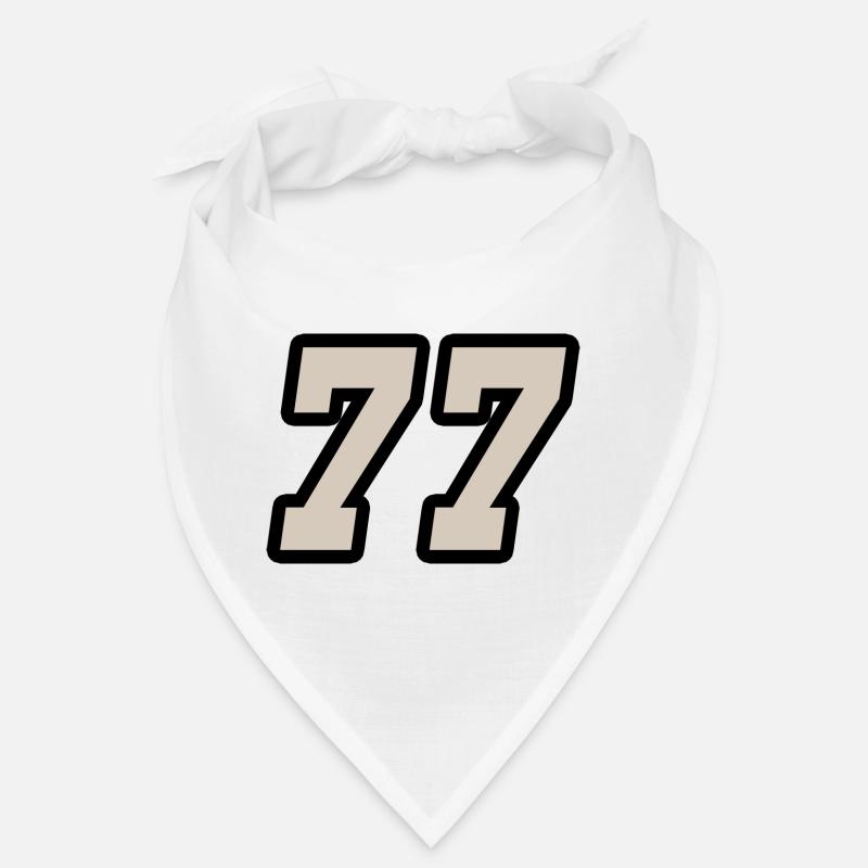 Nummer siebenundsiebzig 77 Bandana