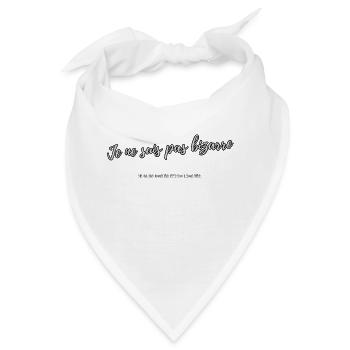 Seltsam - Bandana - Weiß - Vorne