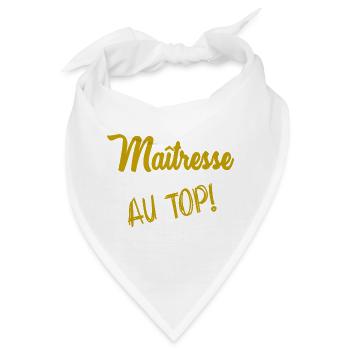 GELIEBTE - Bandana - Weiß - Vorne