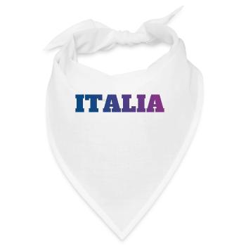 Italia - Bandana - Weiß - Vorne