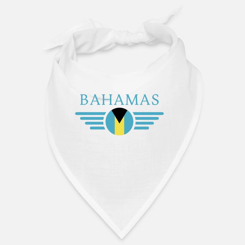 J’aime les Bahamas, T-shirt design de style élégance Bandana