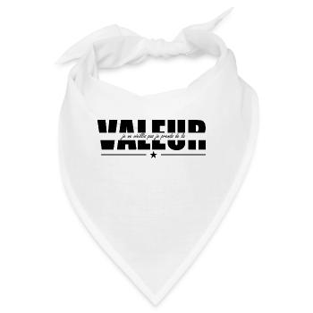Ich werde nicht alt, ich steigere meinen Wert - Bandana - Weiß - Vorne
