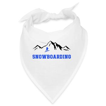 Snowboarding - Bandana - Weiß - Vorne
