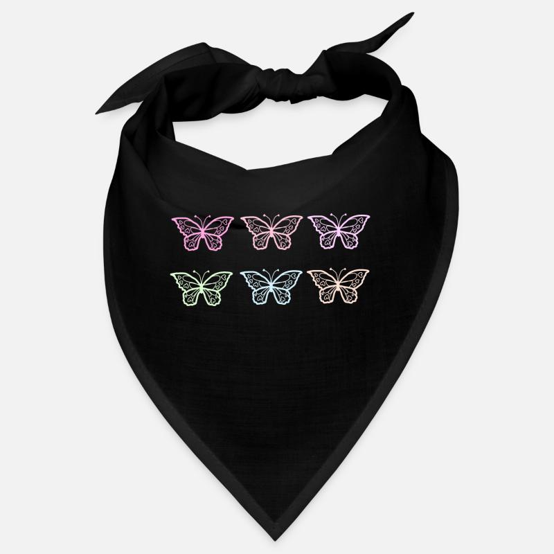 Motif Papillons mignons Bandana